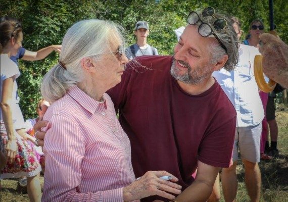 Bojár Iván András és Jane Goodall