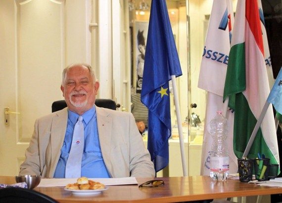 Hanti Vilmos MEASZ elnök- fotó: Marton Levente