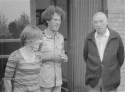 Bence György, Kenedi János és Kis János a Bibó-emlékkönyv szerkesztése idején (Halda Alíz felvétele 1980)