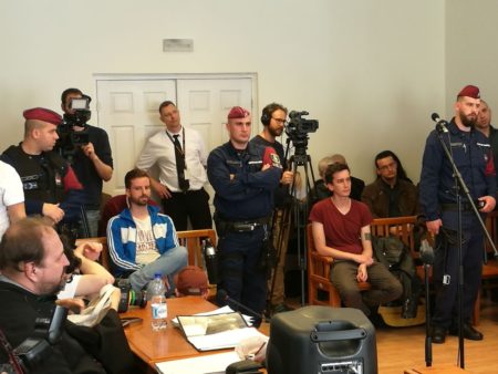 Gulyás Márton és Varga Gergő a bíróságon - Fotó Sarkadi Zsolt 444