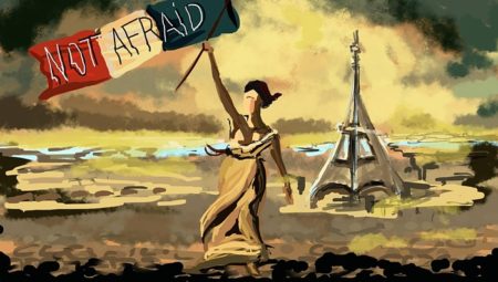 A novemberi 13-i párizsi terrortámadást követő szinte azonnali válasz a kreatív közösségtől (theguardian.com)